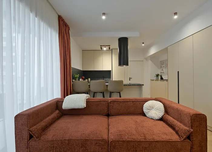 Brilliant Modern New Balcony One Cotroce Apartament