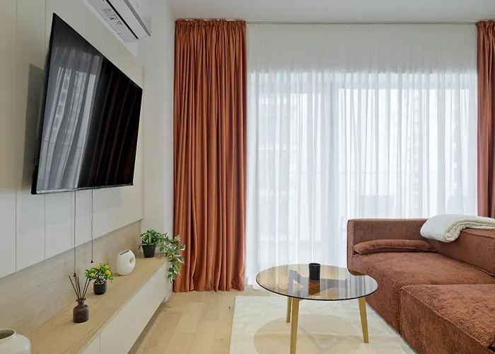 Apartment Brilliant Modern New Balcony One Cotroce *